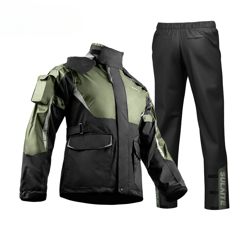 Gearx Motorcycle Jacket - Men Women Waterproof Motorcycle Rider Raincoat