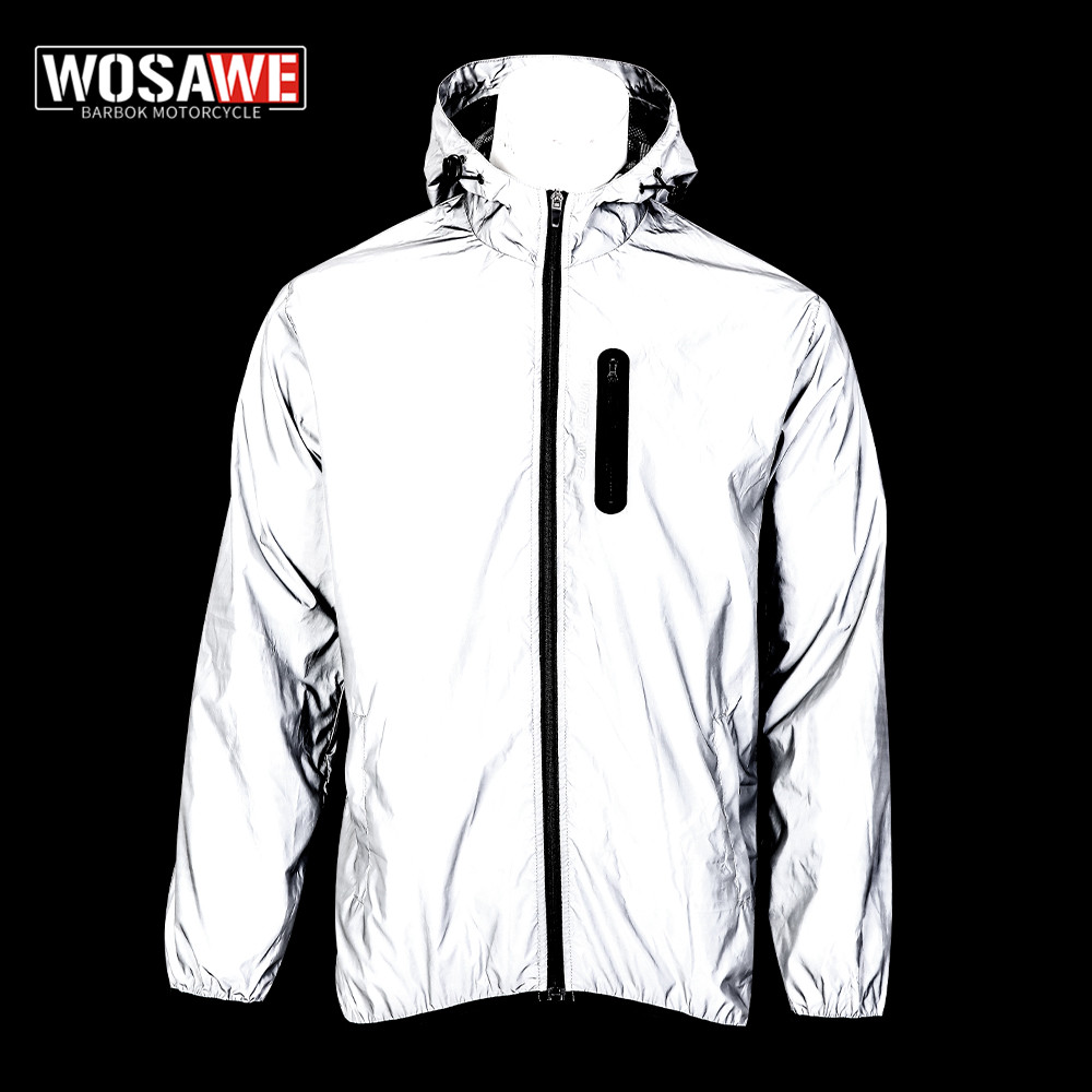 WOSAWE Autumn Winter Men Refle - Gearx Motorcycle Jacket review and price