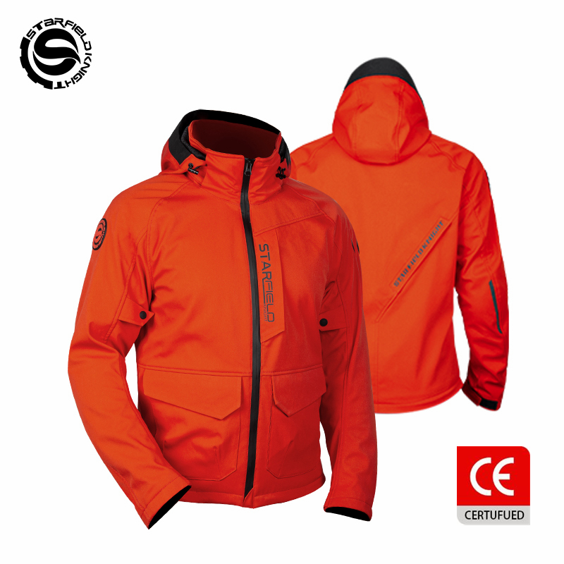 SFK Orange Motorcycle Jacket M - Gearx Motorcycle Jacket review and price