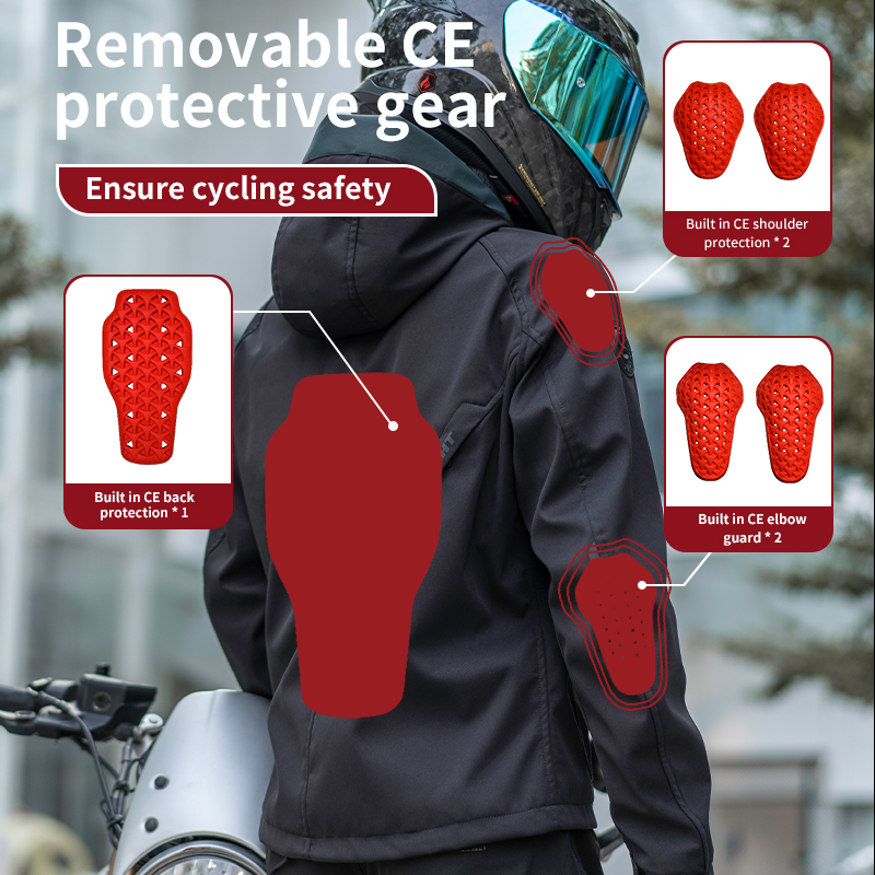 SFK Orange Motorcycle Jacket M - Gearx Motorcycle Jacket review and price