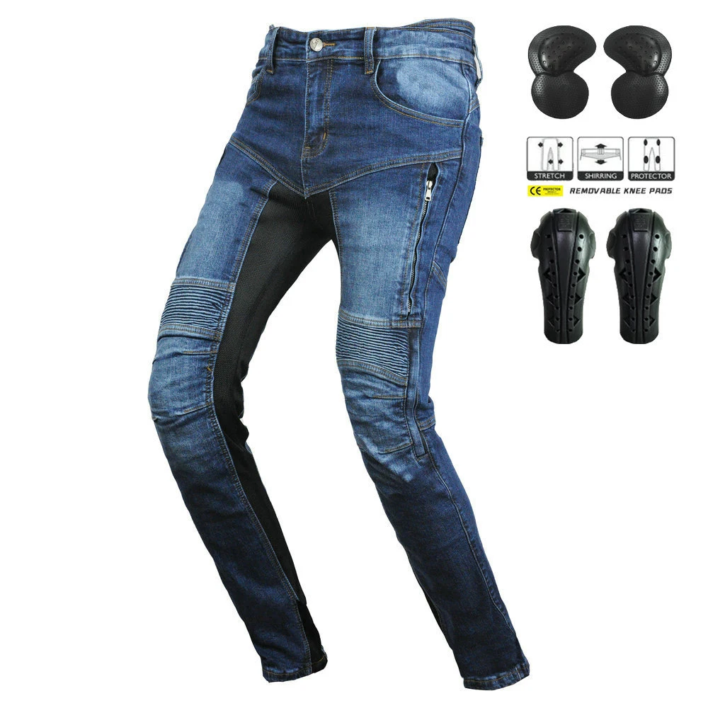 Motorcycle Jeans Breathable Hi - Motorcycle Gear Jeans review and price