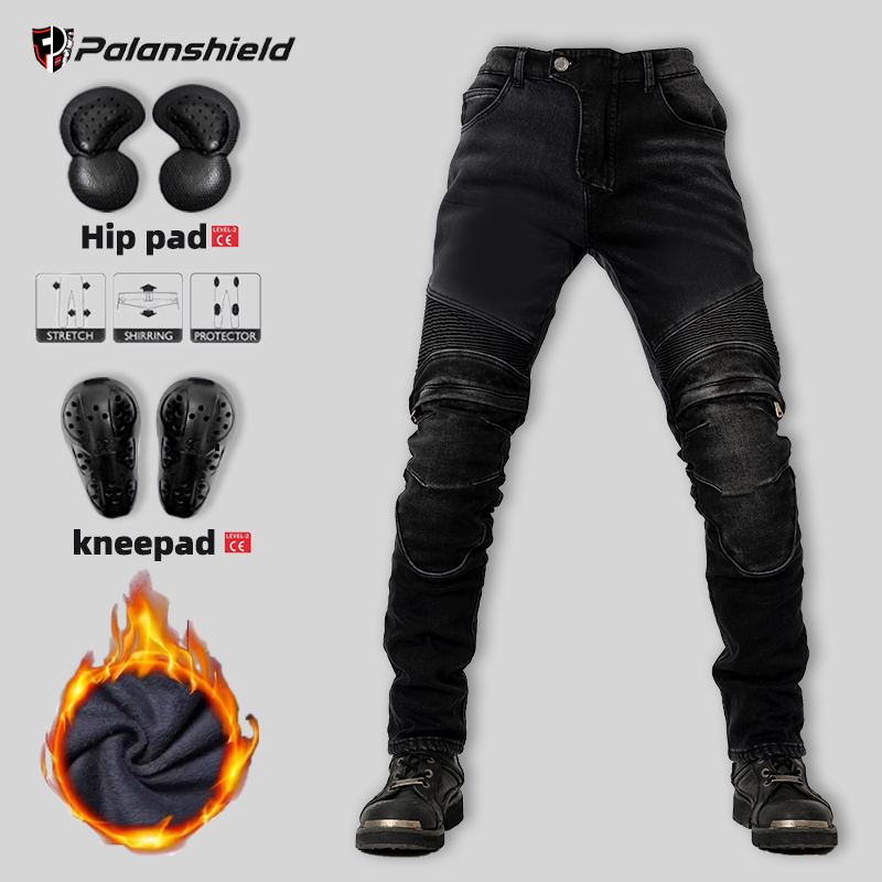 Winter Motorcycle Pants warm   - Motorcycle Gear Jeans review and price