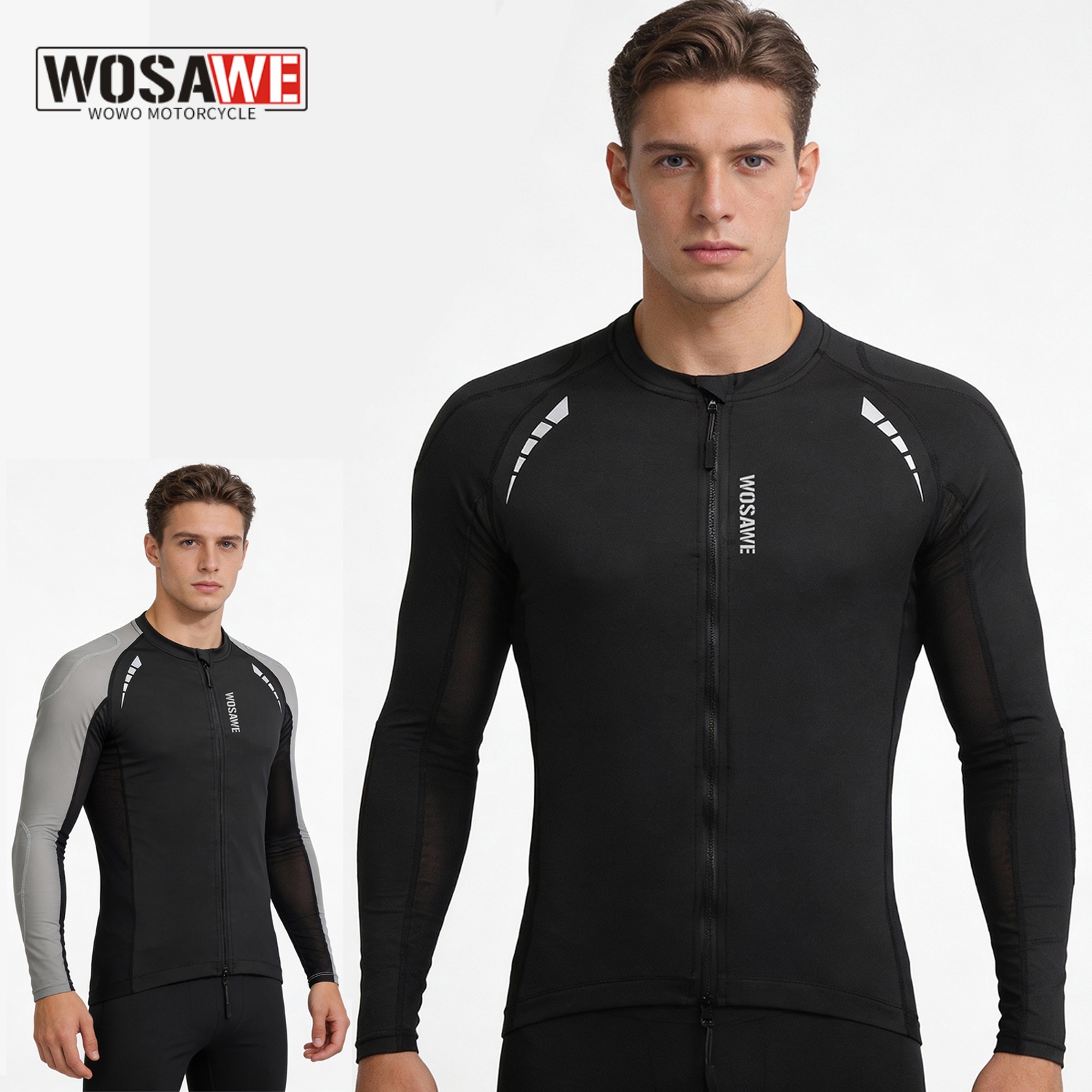 WOSAWE Men Summer Motorcycle S - Gearx Motorcycle Jacket review and price