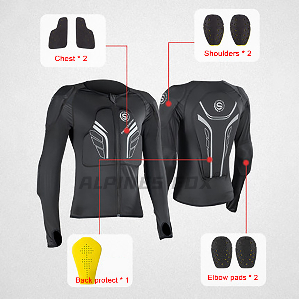Motorcycle Soft Armor Summer B - Gearx Motorcycle Jacket review and price