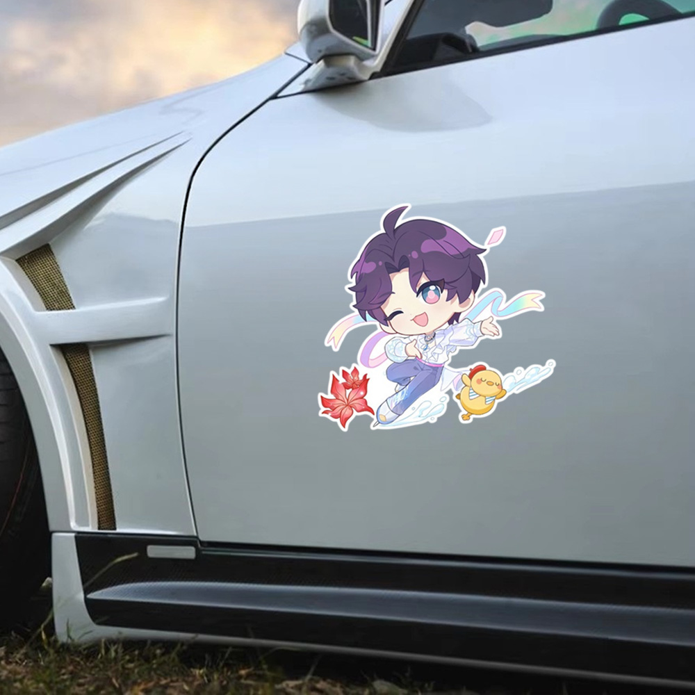 Cute Zayne Cartoon Car Sticker - Motorcycle Gear Sale review and price