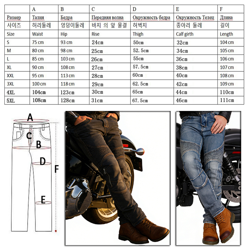 Mens Motorcycle Kevlar Jeans S - Motorcycle Gear Jeans review and price